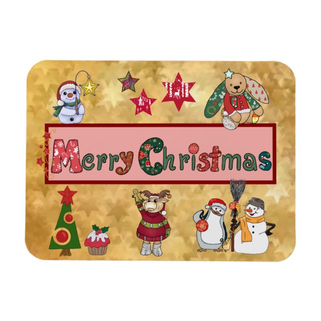 Íman Schöne Weihnachten (Horizontal)