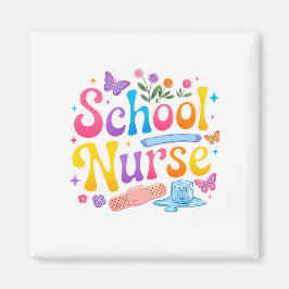 Íman School Nurse Magnet