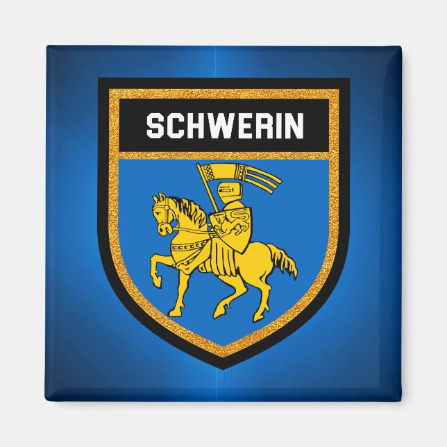 Íman Schwerin Flag (Frente)