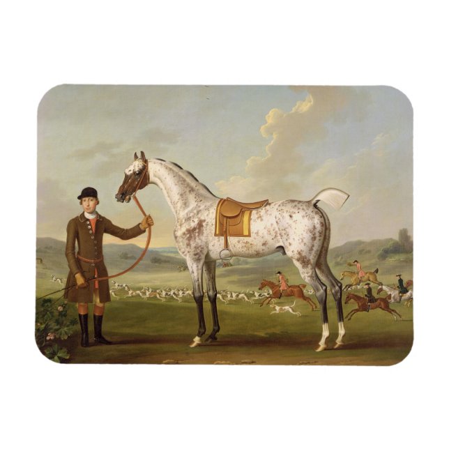 Íman Scipio, Caçador do Coronel Roche, c.1750 (oi) (Horizontal)