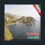 Íman SCL068 TAORMINA, Isola Bella, Sicília, Fridge<br><div class="desc">Aqui você encontrará o souvenir das suas férias. (SCL068 TAORMINA, Isola Bella, Imã de geladeira da Sicília). Amplie amigos e parentes com as lembranças únicas de sua viagem de excelente. Tente-nos. #LeoPepeDesign - europa italy sicily, leopedesign, turismo de fotos de viagem, imã de geladeira de gadget de souvenir de presente....</div>