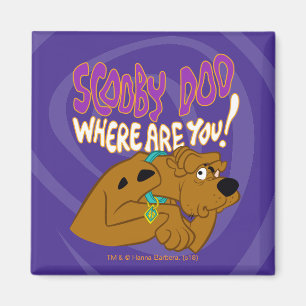Íman Scooby-Doo amedrontado