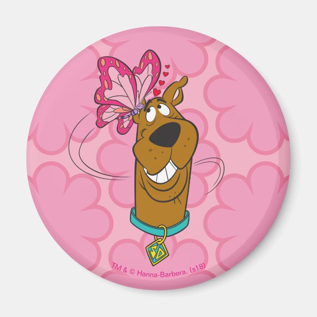 Íman Scooby-Doo Butterfly Kisses (Frente)