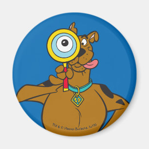 Íman Scooby-Doo com lupa