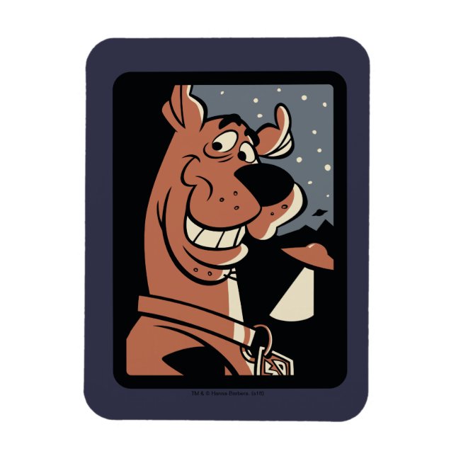 Íman Scooby-Doo com OVNI (Vertical)