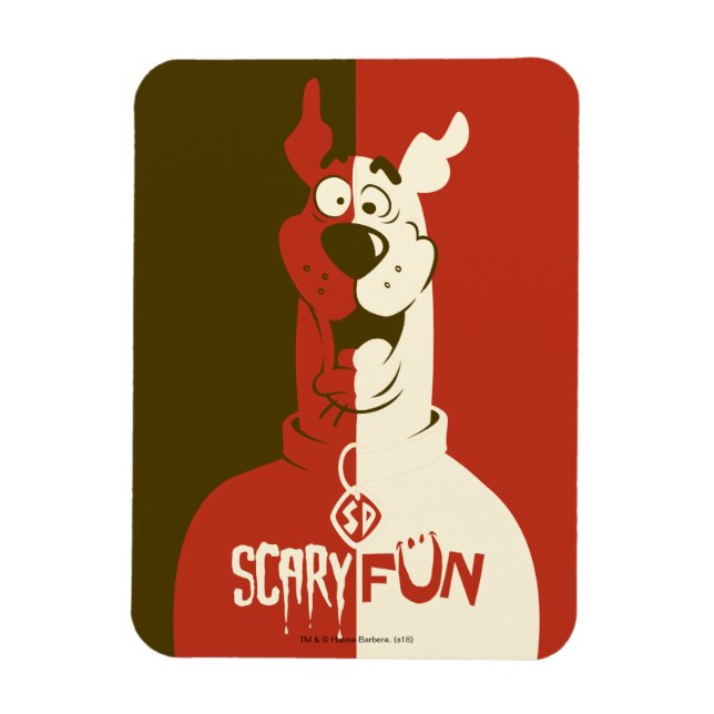 Íman Scooby-Doo "Diversão Assustadora" (Vertical)