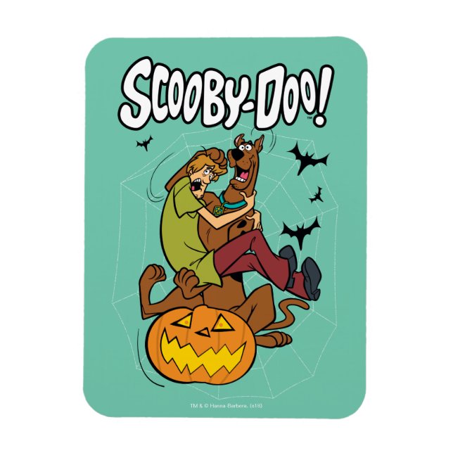 Íman Scooby-Doo e Shaggy Halloween Fright (Vertical)