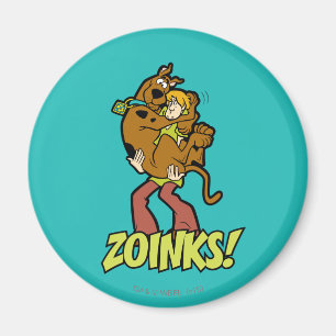 Íman Scooby-Doo e Zoinks desgrenhado!