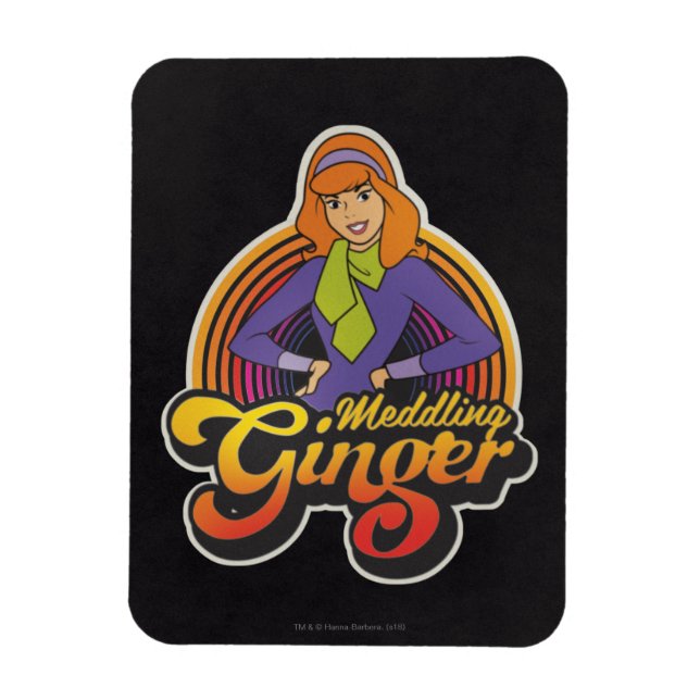 Íman Scooby-Doo | "Meddling Ginger" Daphne (Vertical)