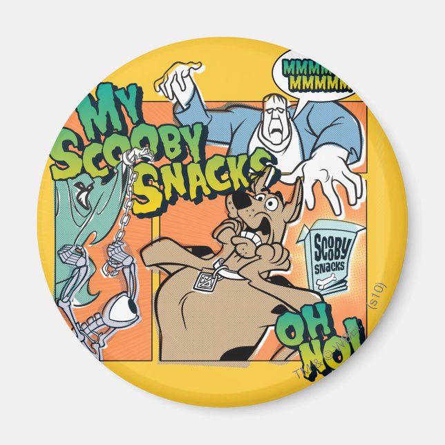 Íman Scooby-Doo "My Scooby Snacks" (Frente)