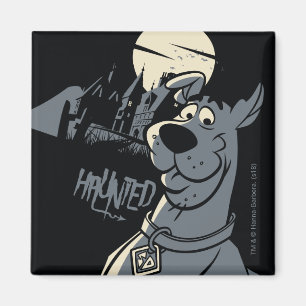 Íman Scooby-Doo Noir Hunted Mansion Graphic