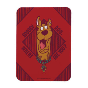 Íman Scooby-Doo onde está você gráfico tribal