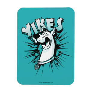 Íman Scooby-Doo "Yikes!" Gráfico de Meio-Tom