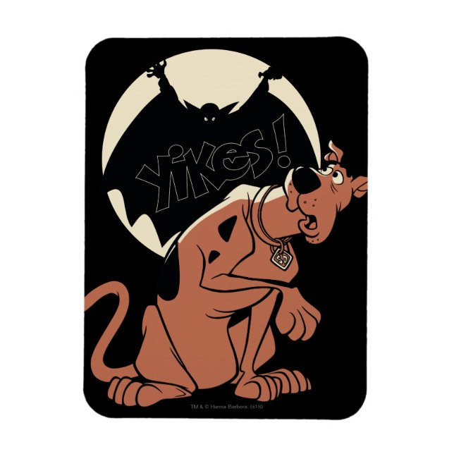 Íman Scooby-Doo "Yikes!" Vampiro Shadow (Vertical)