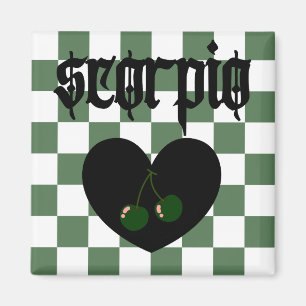 Íman Scorpio Gothic - Design das cerejas controladas po