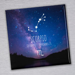 Íman Scorpio   Magnet de constelação Zodiaca Personal