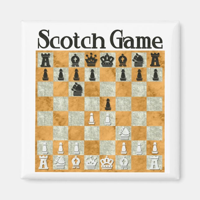 Íman Scotch Game (Frente)
