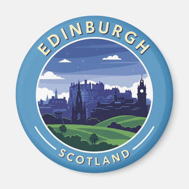 Íman Scotland Edinburgh Dugald Stewart Monument (Frente)