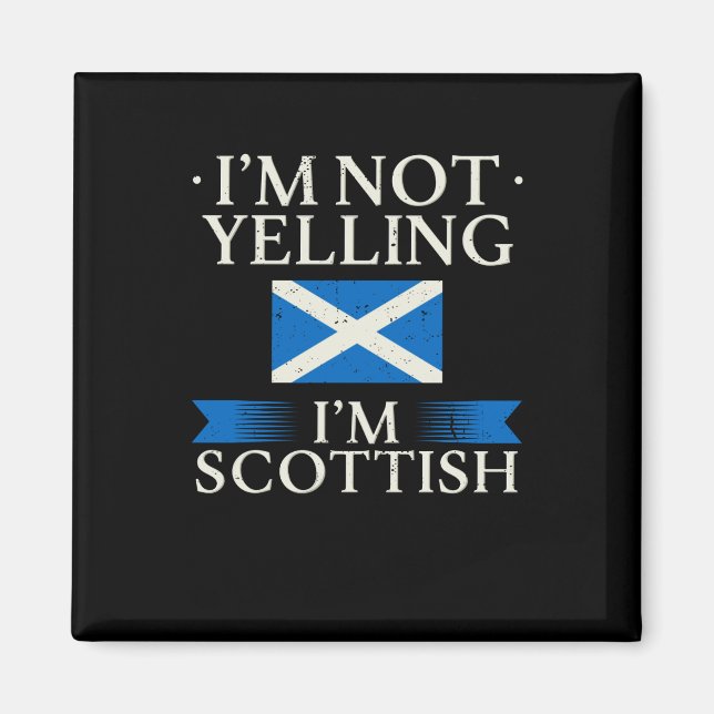 Íman Scotland Flag (Frente)