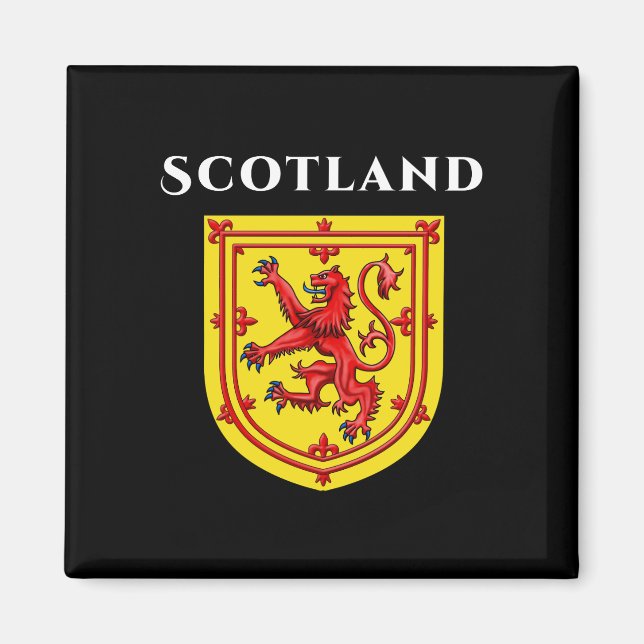 Íman Scotland Lion Rampant (Frente)