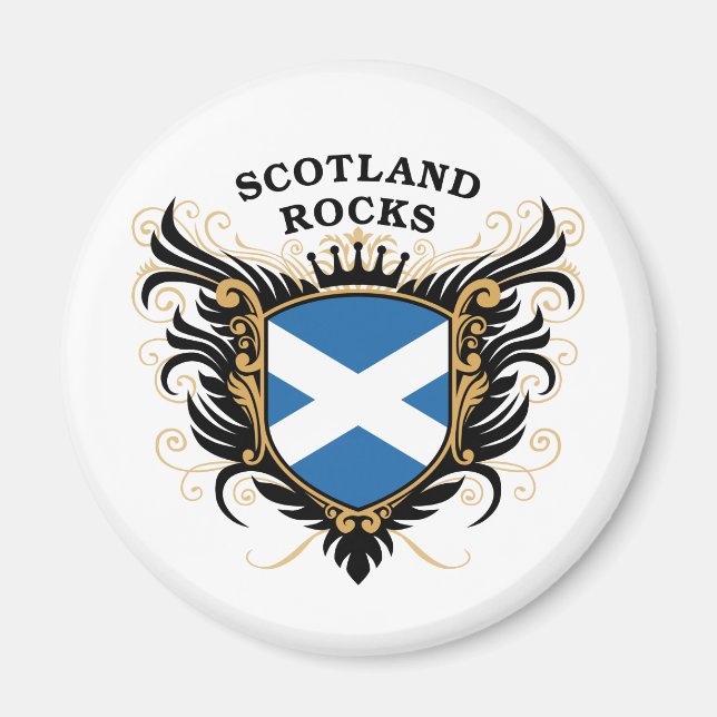 Íman Scotland Rocks (Frente)