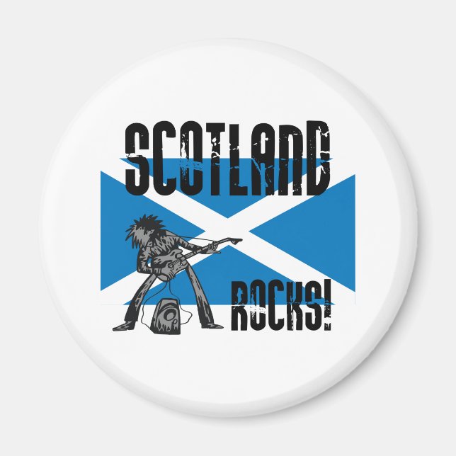 Íman Scotland Rocks (Frente)