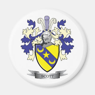 Íman Scott Family Crest Casaco de Armas