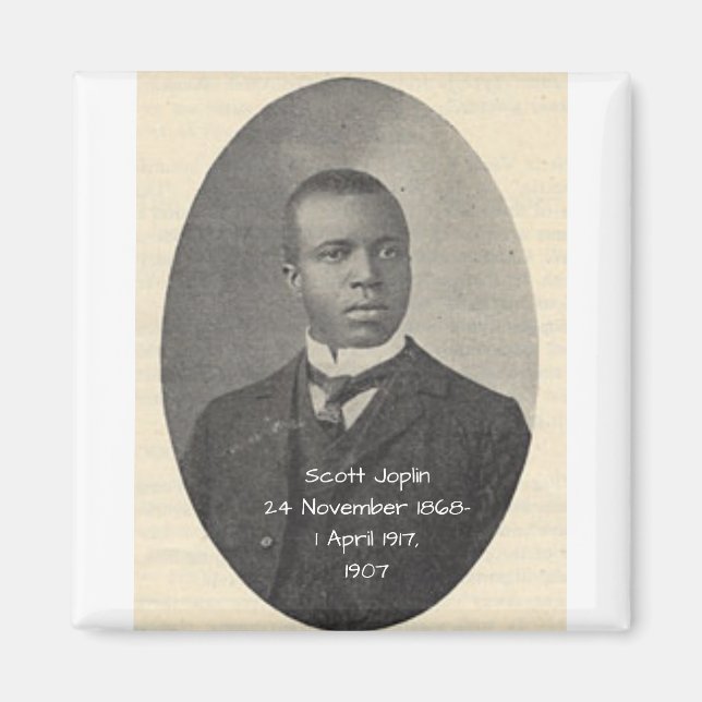 Íman Scott Joplin 1907 (Frente)