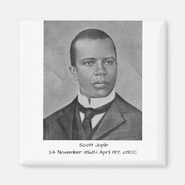 Íman Scott Joplin c1900 (Frente)