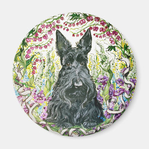 Íman Scottie do jardim