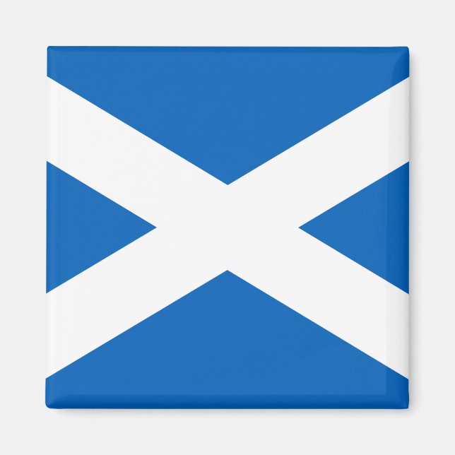 Íman Scottish Flag (Saltyre) (Scotland Flag) (Frente)