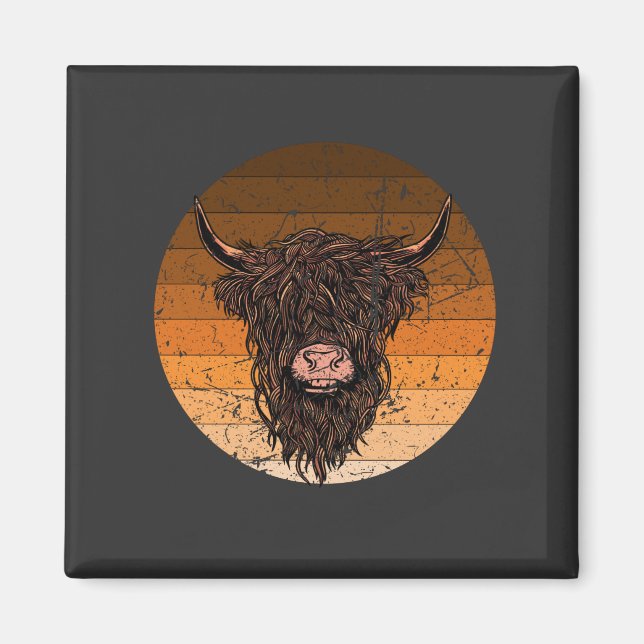Íman Scottish Highland Cattle (Frente)