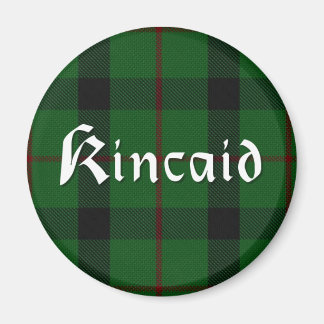 Íman Scottish Kincaid Clan Tartan Xadrez 'Imã de gelade