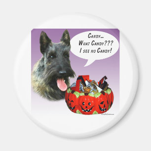 Íman ScottishTerrier Halloween Candy