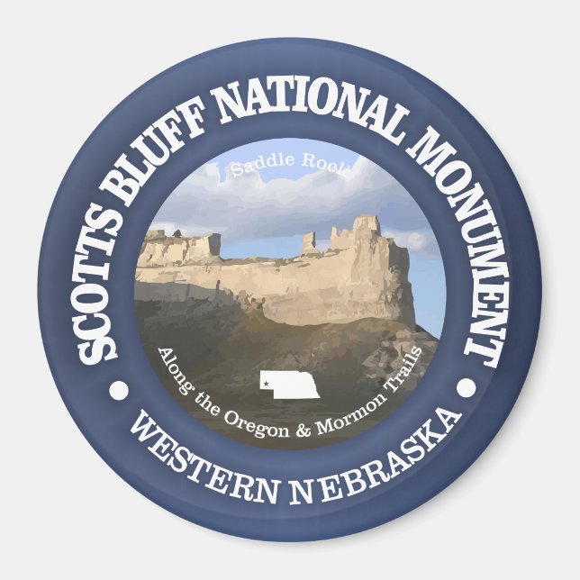 Íman Scotts Bluff National Monument (Frente)