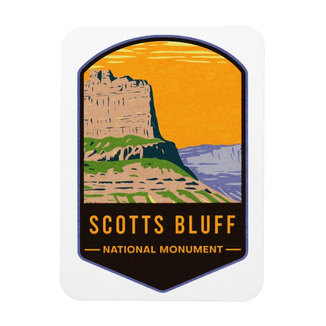 Íman Scotts Bluff National Monument (Vertical)