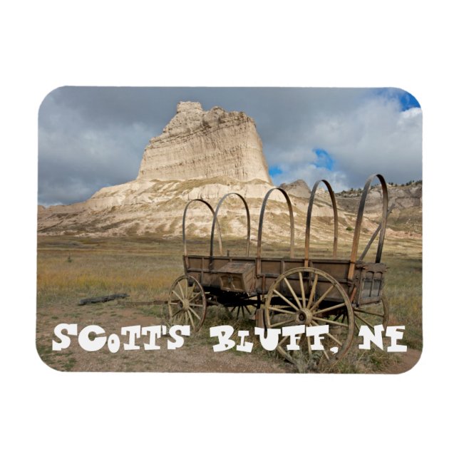 Íman Scott's Bluff no atual Nebraska (Horizontal)