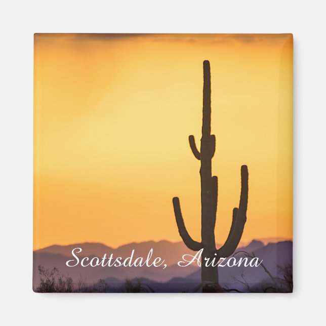 Íman Scottsdale pôr do sol antes da tempestade (Frente)