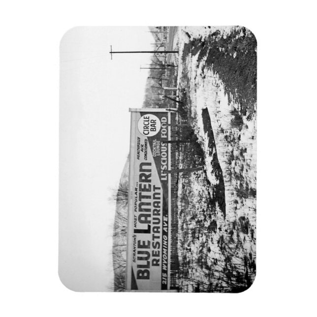 ÍMAN  SCRANTON PENNSYLVANIA BLUE LANTERN RESTAURANTE (Vertical)