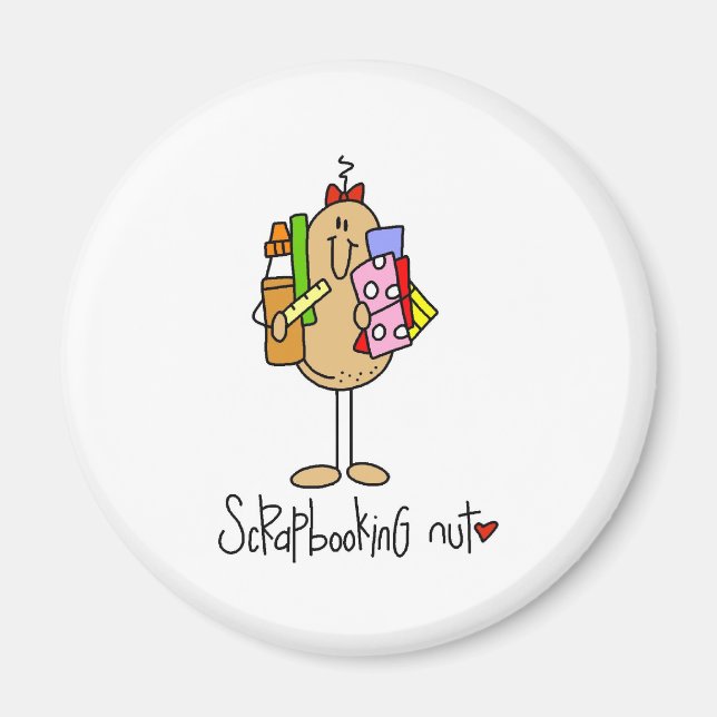 Íman Scrapbooking Nut (Frente)