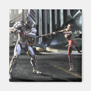 Íman Screenshot: Cyborg contra Harley
