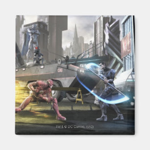 Íman Screenshot: Flash contra Nightwing