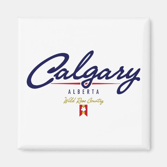 Íman Script Calgary (Frente)