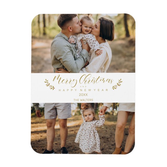 Íman Script de Foto Personalizada de Natal com Tema Bot (Vertical)