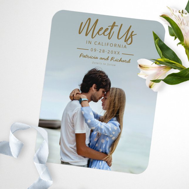 Íman Script Dourado Simples Nos Encontra Ao Salvar A Fo (Criador carregado)