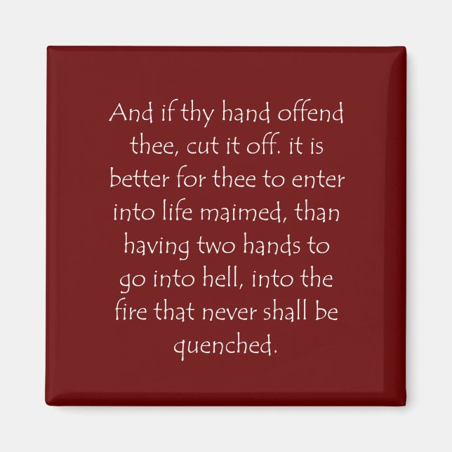 Íman Scripture Cote 9 43 (Frente)