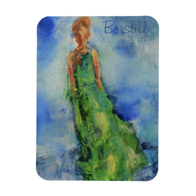 Íman Scripture magnet "Be Still" (Vertical)