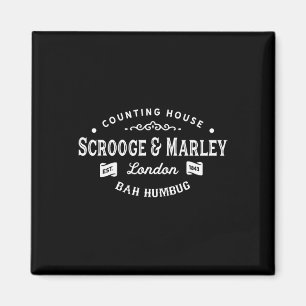 Íman Scrooge e Marley Counting House Christmas Carol