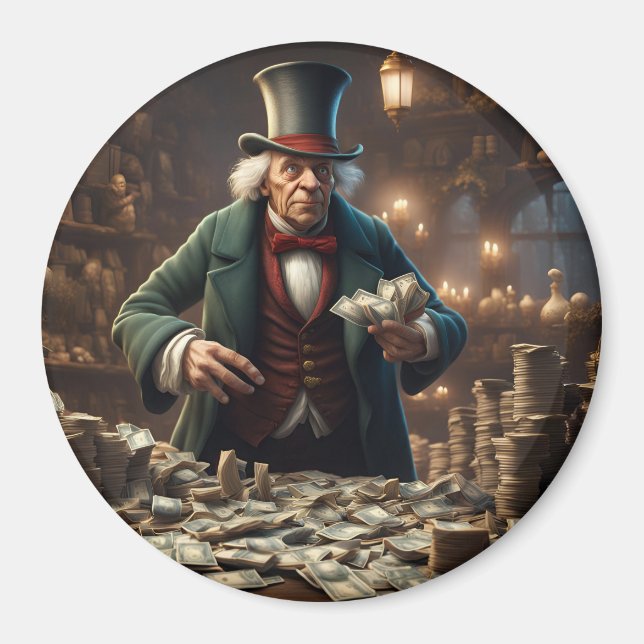 Íman Scrooge Magnet (Frente)