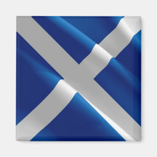Íman SCT002 WAVING FLAG escocês SCOTLAND, Fridge